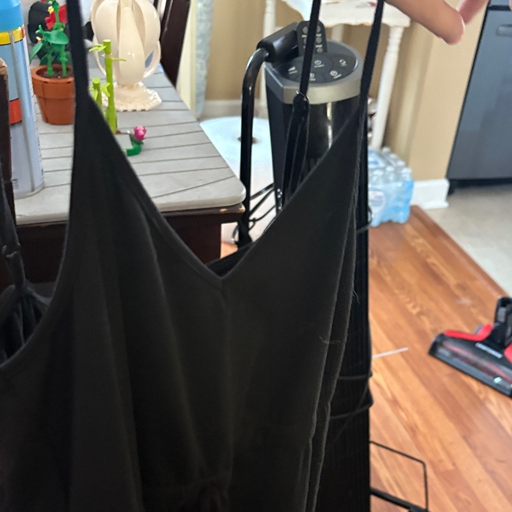 Black Spaghetti Strap Dress